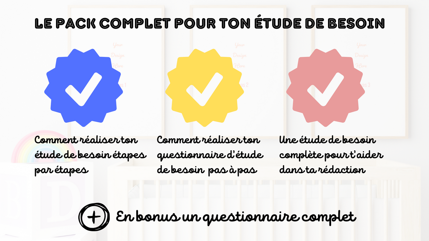 Ătude de besoin đPACK COMPLET