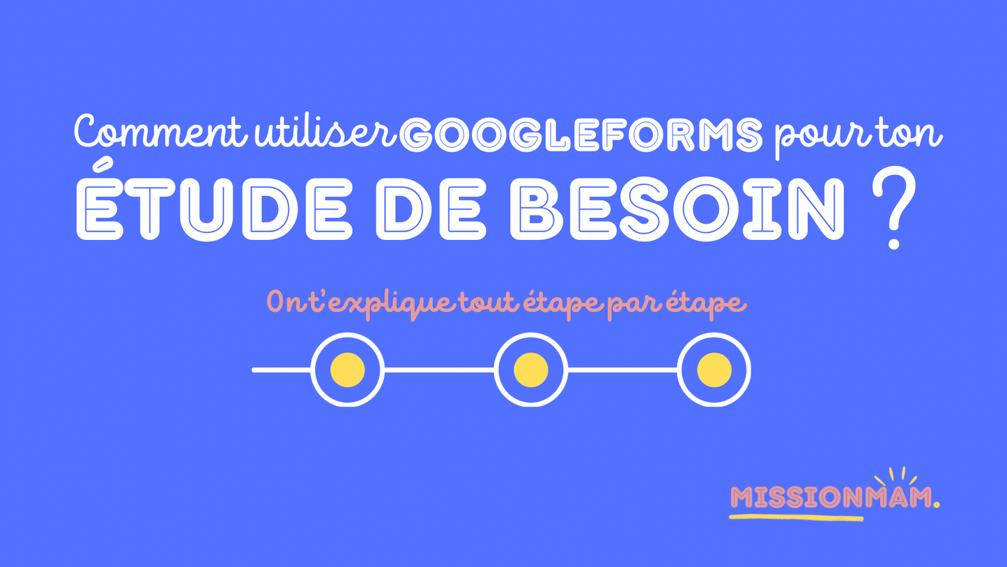 Questionnaire❓Étude de besoin