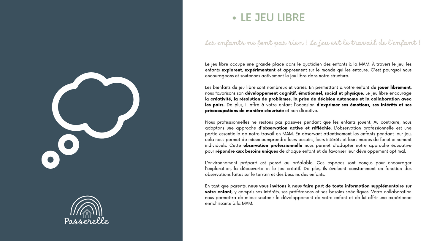 Exemple de Livret d’accueil totalement rédigé ✍️🎈