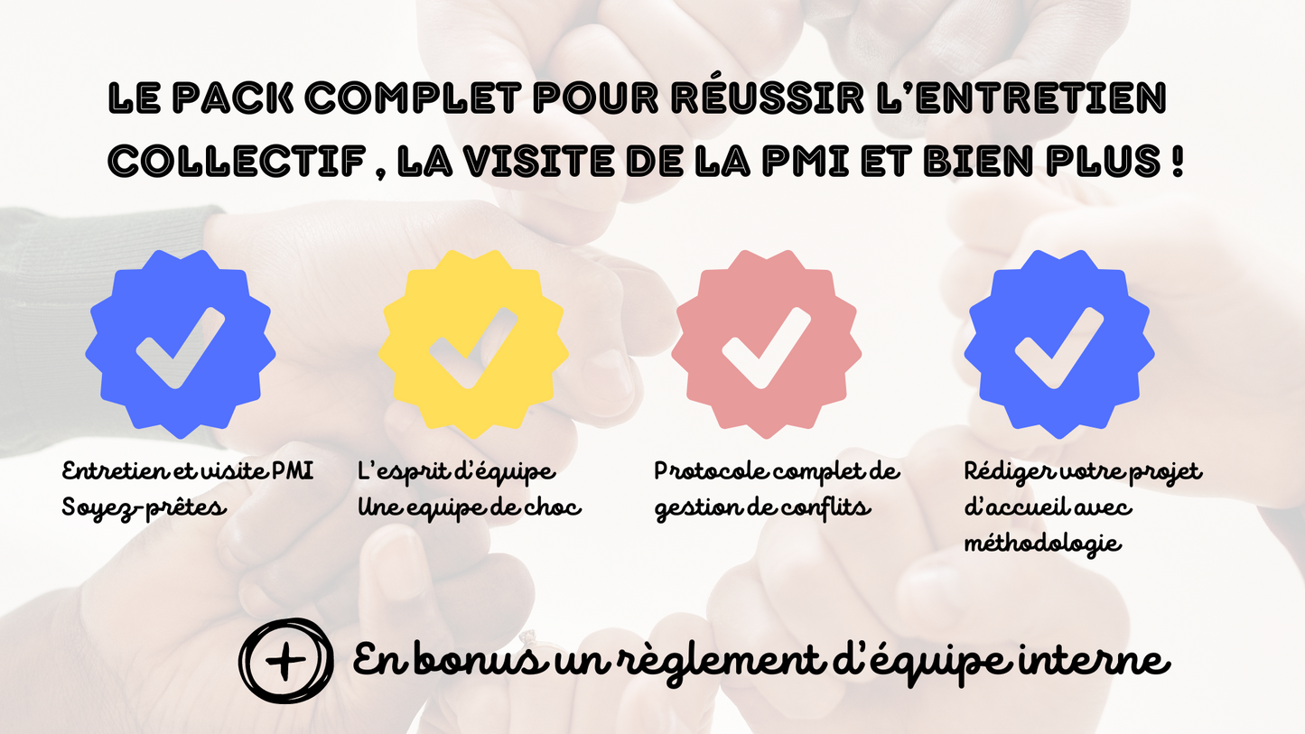 Équipe & entretien PMI ✅ PACK COMPLET 🚀